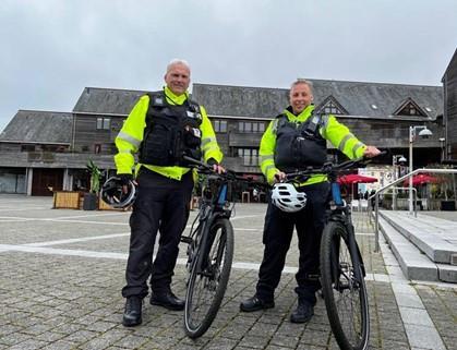 Police launch electric bike project across the Force - Devon and Cornwall Alert | Following a successful pilot of e-Bikes in Cornwall, Devon and Cornwall Police have now rolled out t... Police launch electric bike project across the Force - Devon and Cornwall Alert | Following a successful pilot of e-Bikes in Cornwall, Devon and Cornwall Police have now rolled out t...